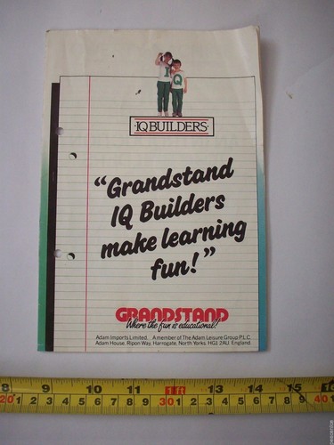 Grandstand builders vintage - iq,