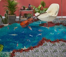 3D See Fisch C8940 Fußboden