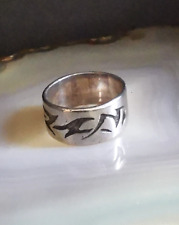 Ring Silber 925 Bandring Hopi