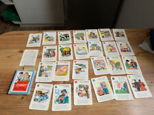 Wir spielen Quartett und Schwarzer Peter Deutsche Versicherungs-Anstalt 1960 DDR