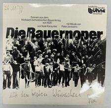 LP - Yaak Karsunke , Peter Janssens – Die Bauernoper