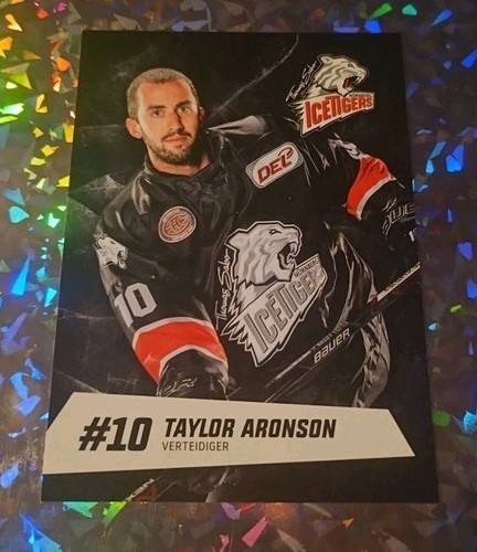 Del eishockey autogrammkarte - del,