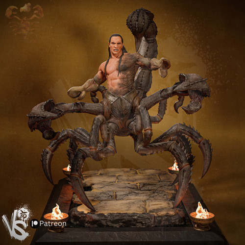 Scorpion king fan - scorpion,