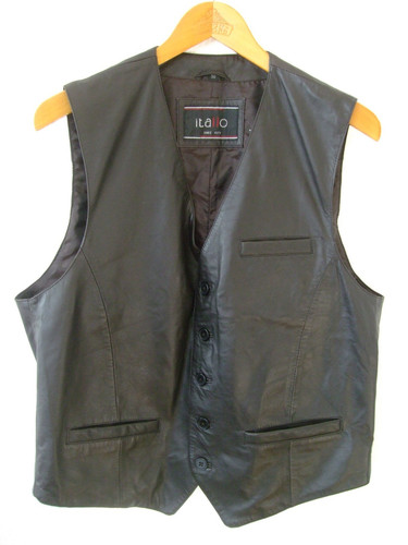 Herren leder weste echtleder - herren,