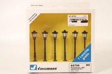 Viessmann H0 60706 Parklaterne, LED warmweiß in OVP  #B5 20