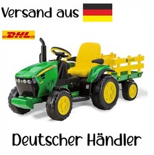 Peg Perego John Deere Ground Force Traktor inkl. Anhänger