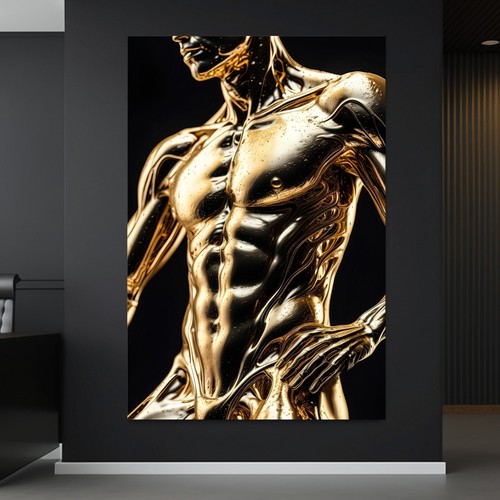 Wandbild anatomie des - anatomie,