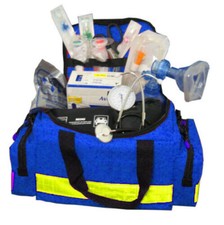 Notfalltasche M gefüllt SAN L BLAU Rettungsdienst Arzt Praxis Klinik Feuerwehr 