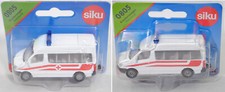 Siku Super 0805 Mercedes Sprinter Krankenwagen hohes Blaulicht Österreich