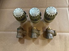 HEIMEIER  Heizkörper Thermostatventile 1/2 - 3/4 Zoll mit Thermostatkopf