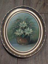 Holz Bilderrahmen oval