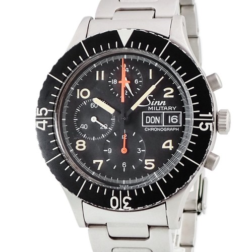 Sinn 156b military - military, chronograph