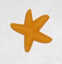 Playmobil seestern gelb orange - seestern,