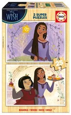 2x25 Stück Holzpuzzle -