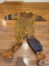 Vintage Diving Dry Suit Canvas