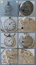 Spindeluhr taschenuhr silber - spindeluhr,
