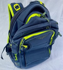 Satch Match Schulrucksack dunkelblau giftgelb 30 l | Satch school backpack 30 l