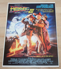 Poster Zurück in die Zukunft III (A4) aus Zeitschrift Cinema