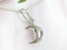 Mond Anhänger Silber 925