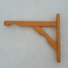 Wandhalterung Wandhalter für Vogelhäuser Vogelhaus aus imprägnierten Holz Braun