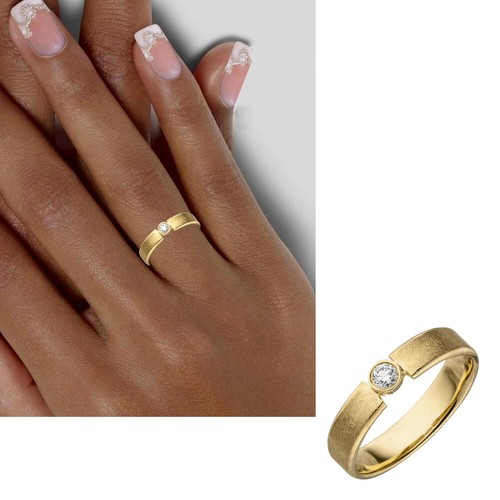 Damen ring 585 - 585, echt