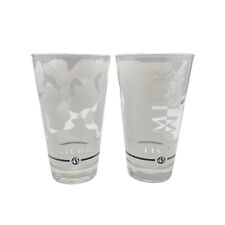 MILK Licor 43 43er 2er Set Gläser 13,2 cm weiß Glas