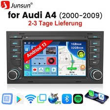 2DIN Android Carplay Für Audi A4 8E 8H B6 B7 2000-2009 Autoradio GPS Nav WIFI BT
