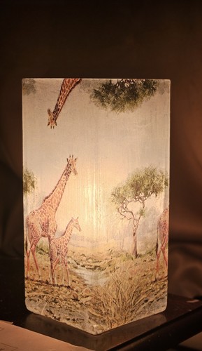 Giraffe mama baby milchglas - giraffe,