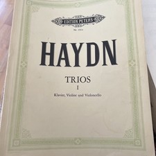 alte Noten Haydn Trios für Klavier, Violine, Violoncello Band 2
