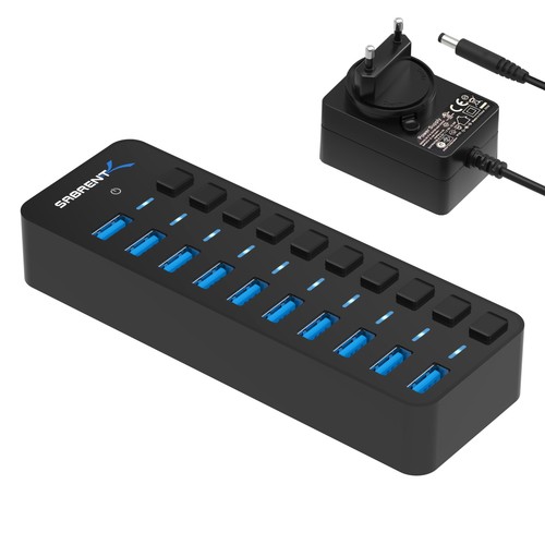 Sabrent usb hub port aktiv - usb,