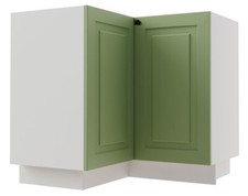 Kücheneckunterschrank Rimini 90x90cm Ausführung wählbar matt lackiert RI-D12R/90