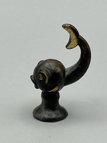 Messing bronze patiniert figur - patiniert,