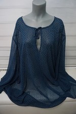 Damen Schlupfbluse Chiffon