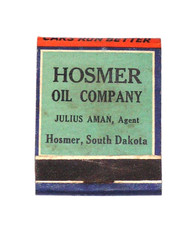 Vintage Hosmer Oil Co. Flying