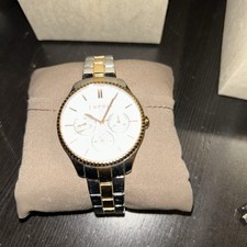 Esprit Damen Uhr Gold Silber Chronograph