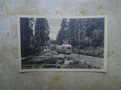Gotha thüringer waldbahn - ak,
