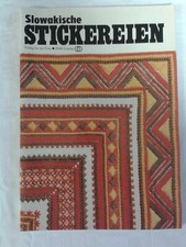 Slovak embroidery, handbook