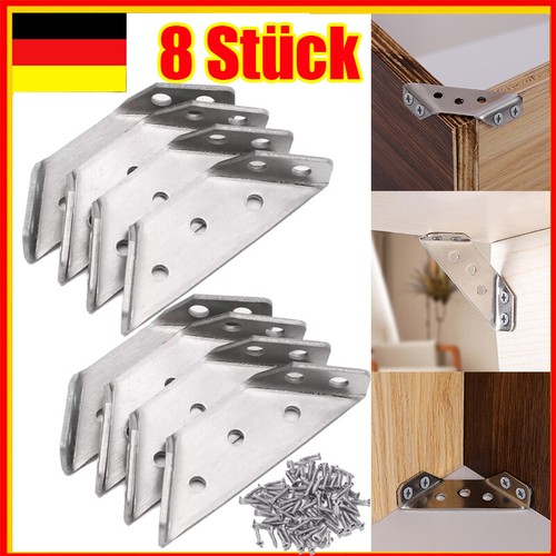 8tlg edelstahl winkelverbinder - edelstahl,