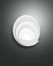 FABAS LUCE LED Wand Leuchte Lampe Sunrise 3523-21-102 weiß Ø26cm dimmbar