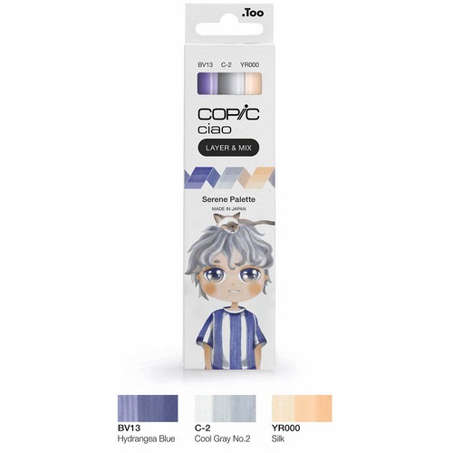 Copic ciao serene - copic®, palette