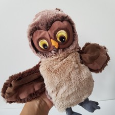 Handpuppe eule von ikea - handpuppe,