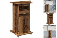 Rednerpult Mit Rollen Alte