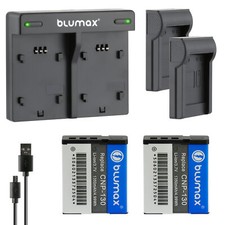 2x Akku + Lader für Casio