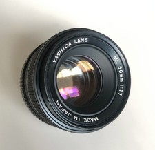 YASHICA ML 50mm 1.7 Objektiv - Yashica/Contax-Anschluss - Mängelexemplar