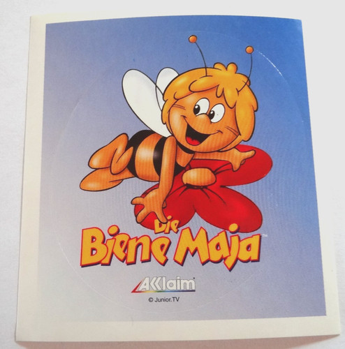 Werbe aufkleber die biene maja - die,