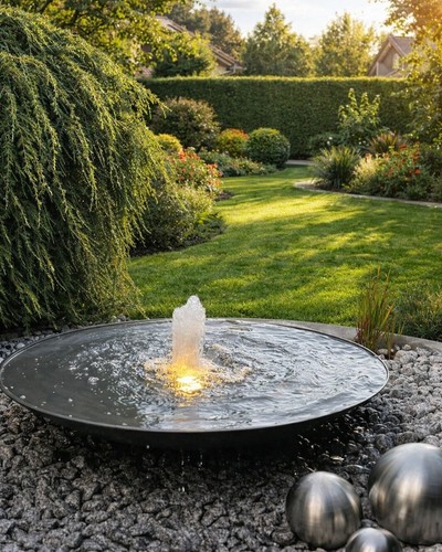Wasserschale 100 mit fontäne - wasserschale,