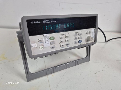 Agilent data aquisition - data, 34970a