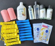 Nutrisse Spül. Nivea SHAMPOO Spülung Proben Dauerwell-Wickler gr kl Klettwickler