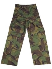BRIT ARMY NÄSSESCHUTZHOSE REGENHOSE DPM GUMMIERT LIGHTWEIGHT WET WEATHER TROUSER