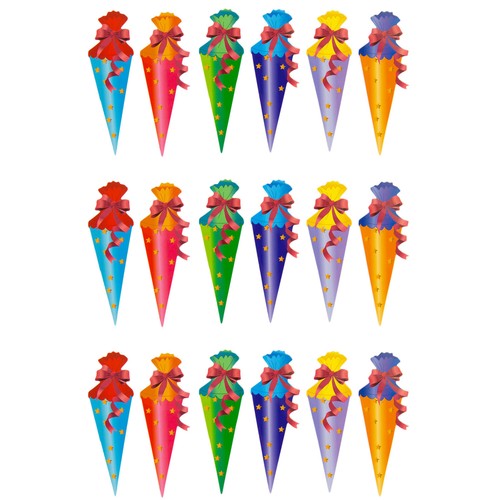 Zuckertüten konfetti stk - zuckertüten,